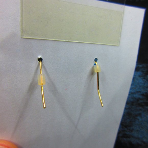 Christmas Tree Spiral Christmas Festive Dangle Earrings - Picture 3 of 3